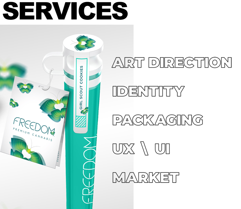 Freedom Flower Packaging