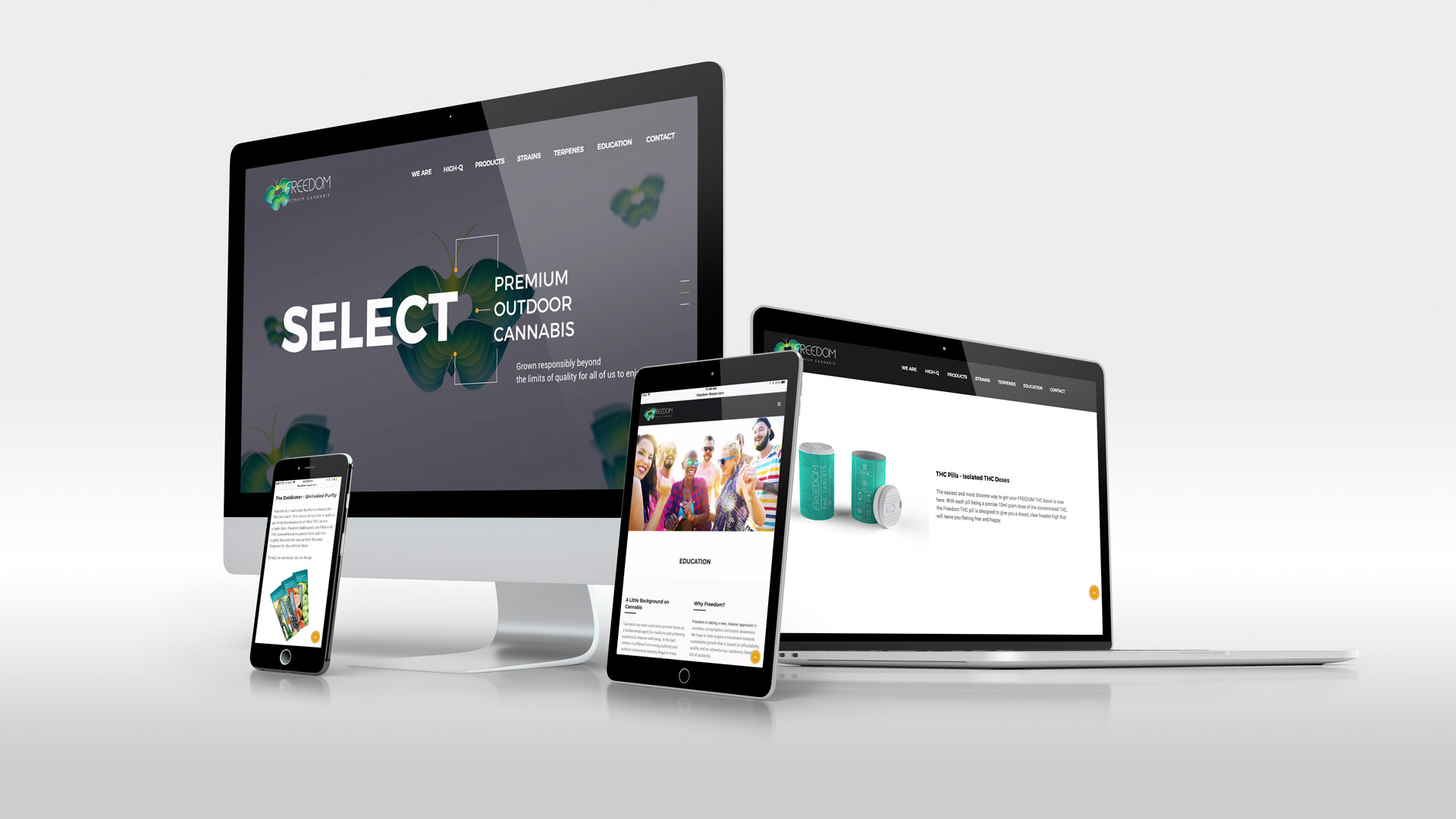 Freedom Flower Branding