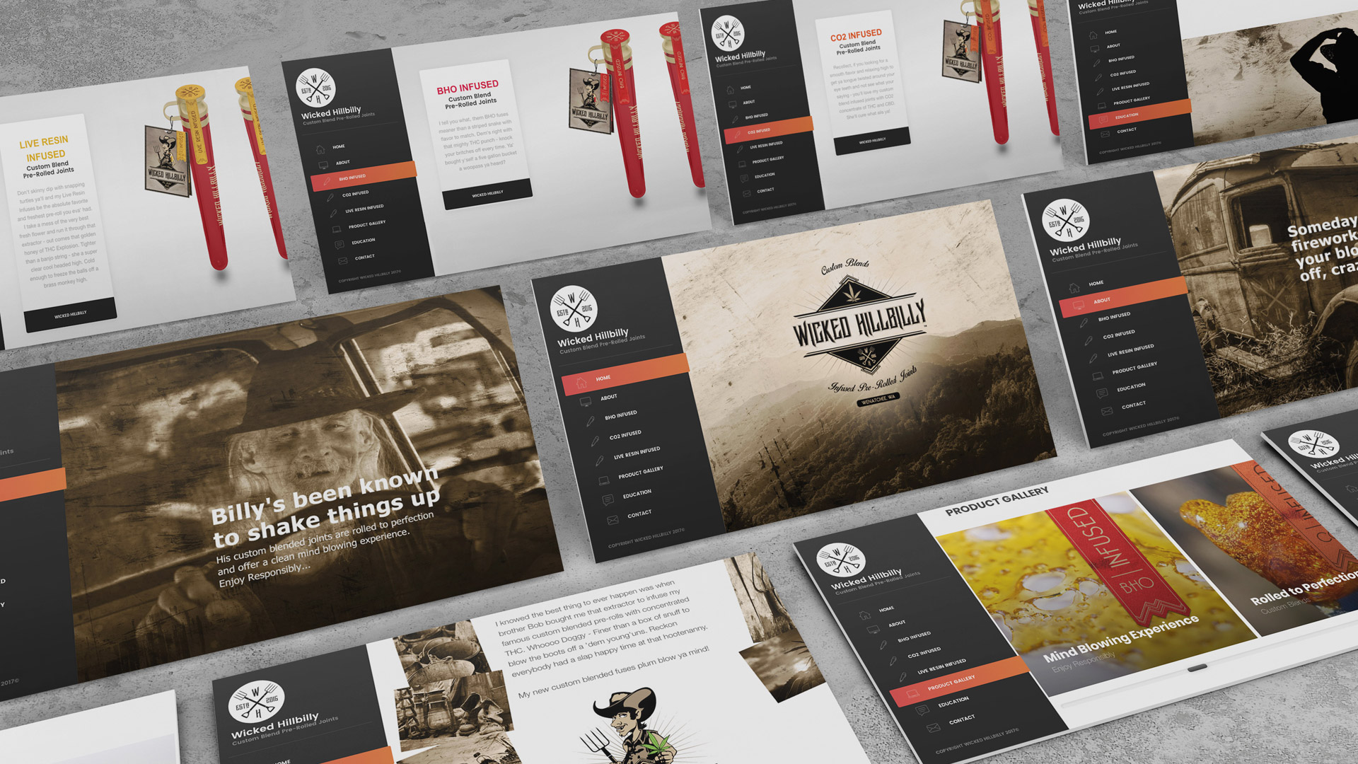 Wicked Hillbilly Branding